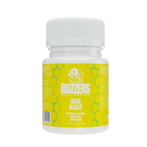 buzzers proprietary botanical extracts tablet bottles baja blast 78925