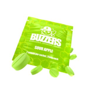 buzzers proprietary botanical extracts tablets sour apple 55814